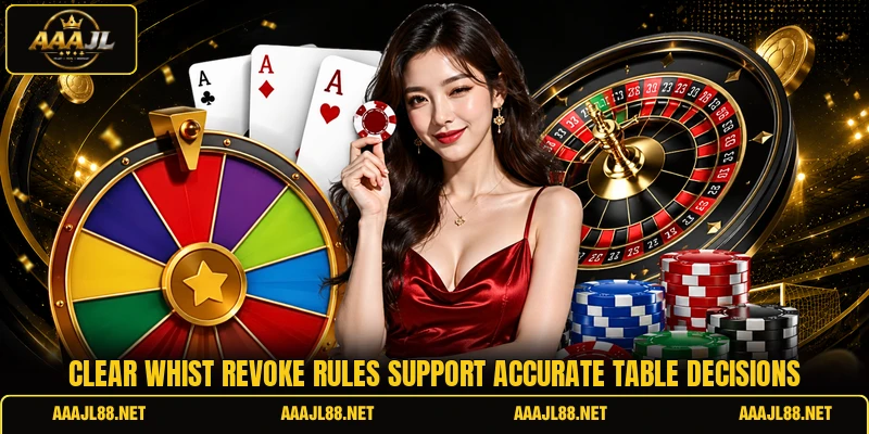 Clear whist revoke rules support accurate table decisions