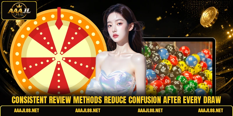 Consistent review methods reduce confusion after every draw