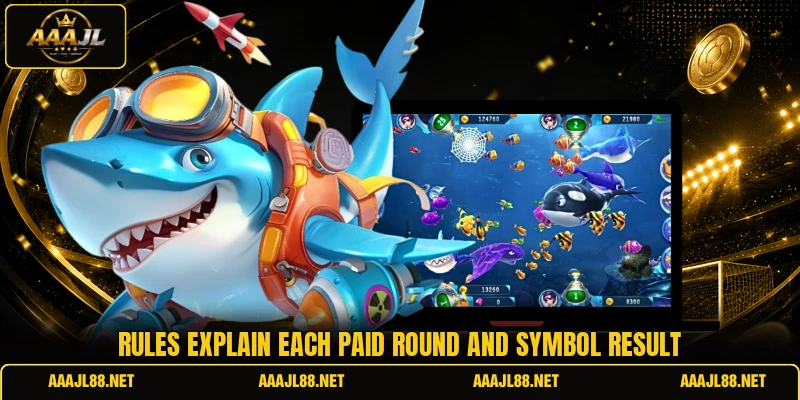 Rules explain each paid round and symbol result