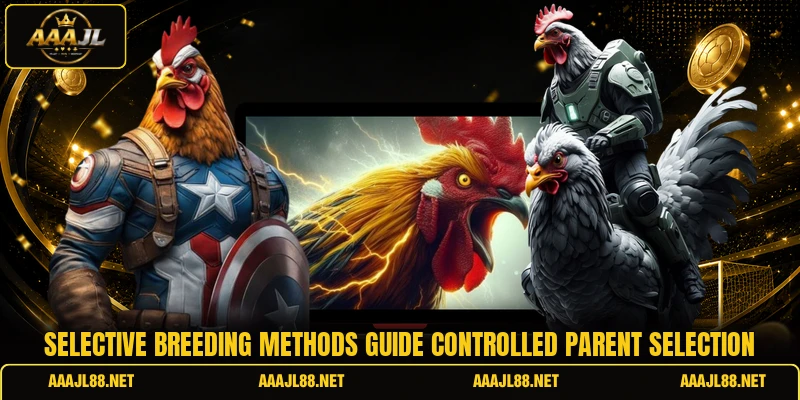 Selective breeding methods guide controlled parent selection